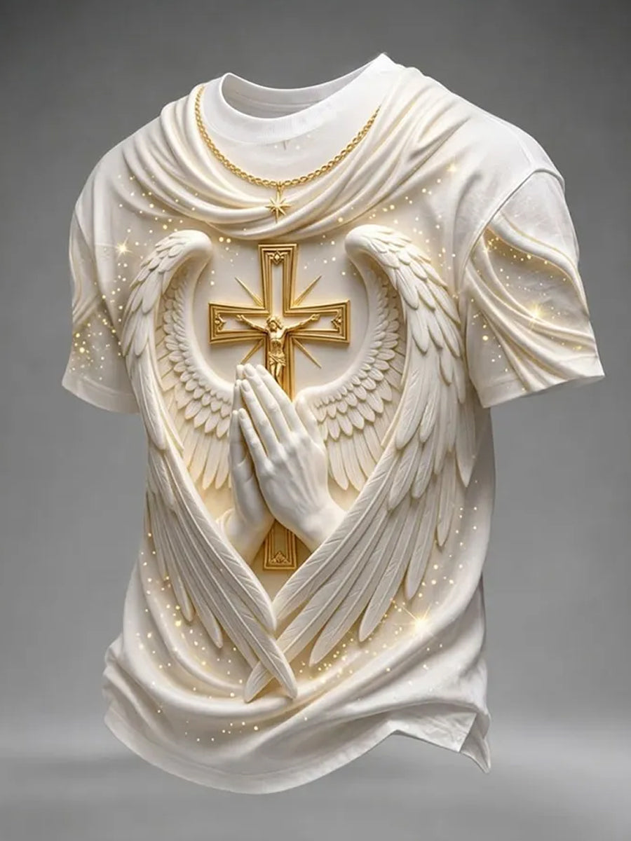Men's Christian JESUS Short Sleeve T-shirt