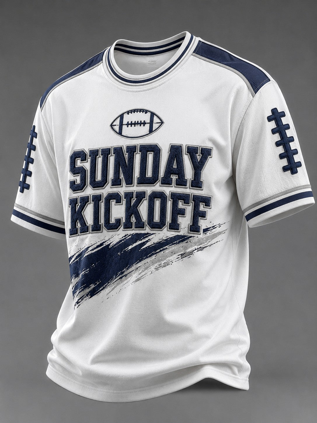 Men's Football SUNDAY KICKOFF Printed T-shirt