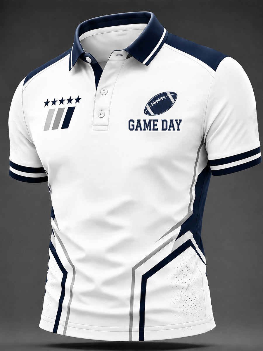 Men's Dallas Cowboys Football Print Casual Top