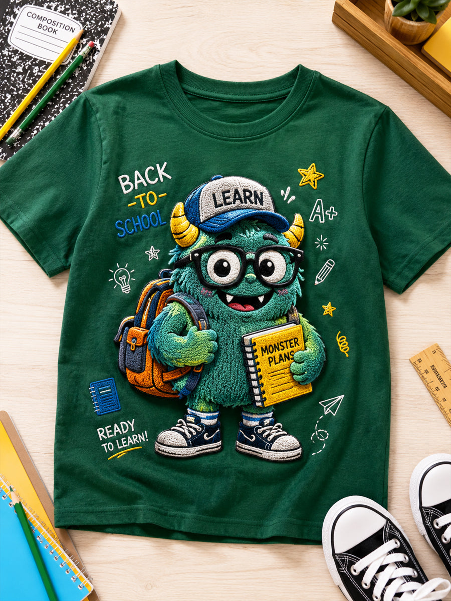 Cute Monster T-Shirts for Back-to-School Season