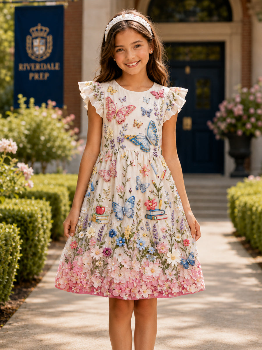 Girls Garden Party Dress