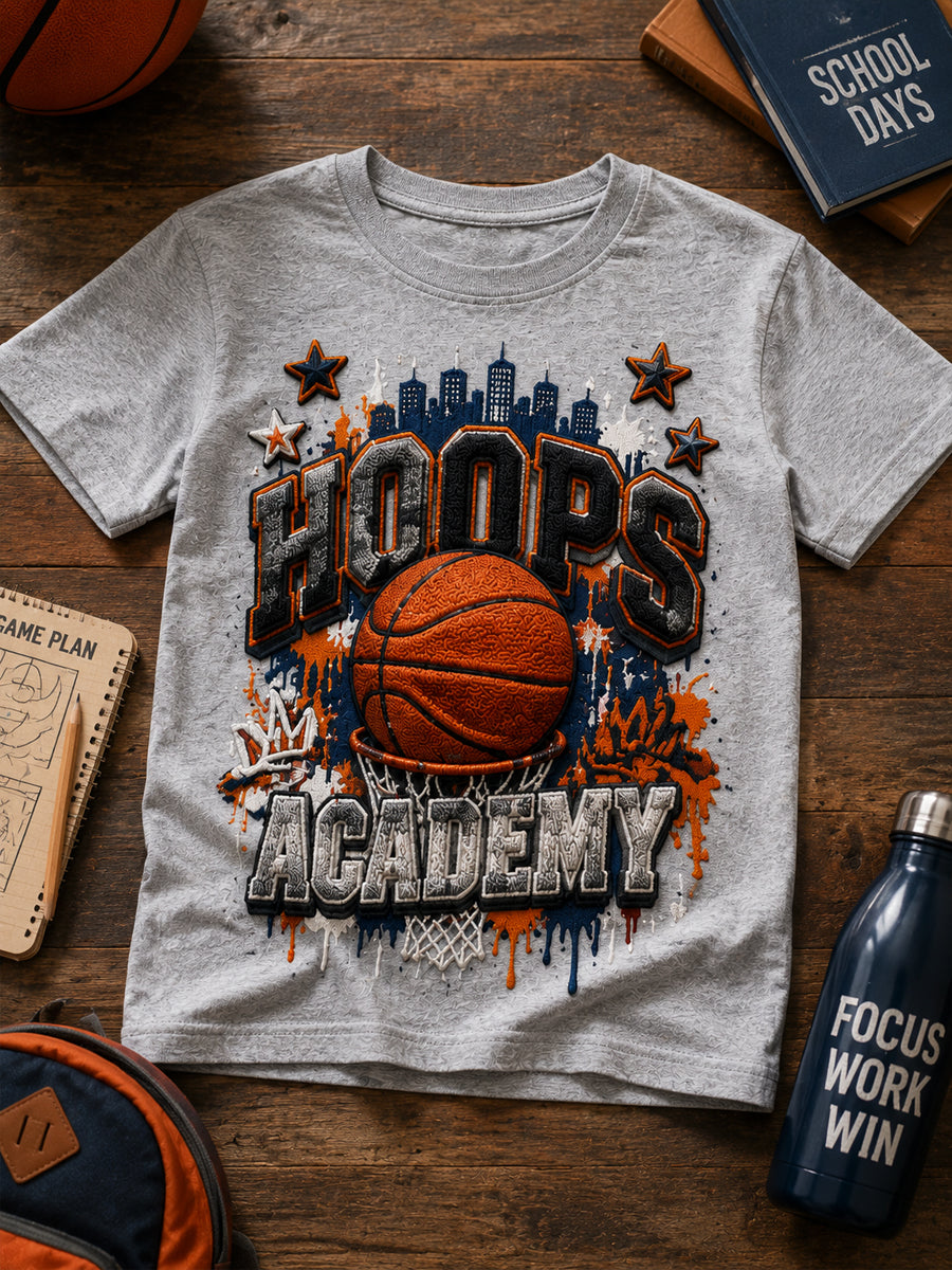 Back-to-School Season Basketball Casual T-Shirt