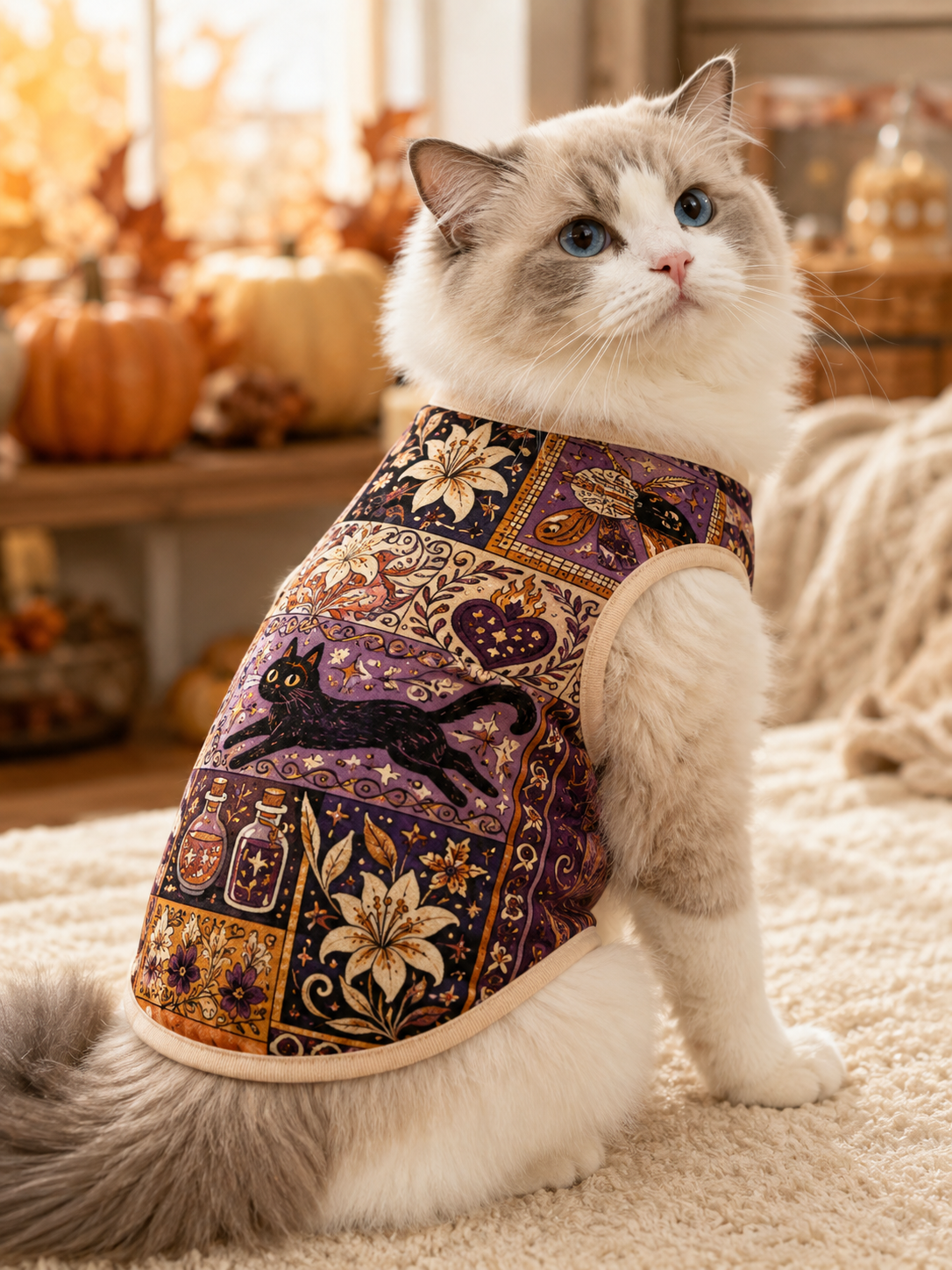 Pet Halloween Sleeveless Vest