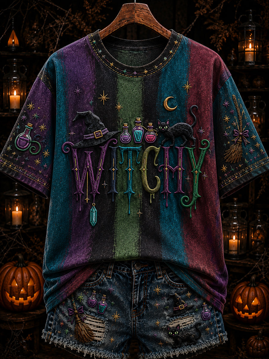 Women's “WITCHY” Printed T-shirt