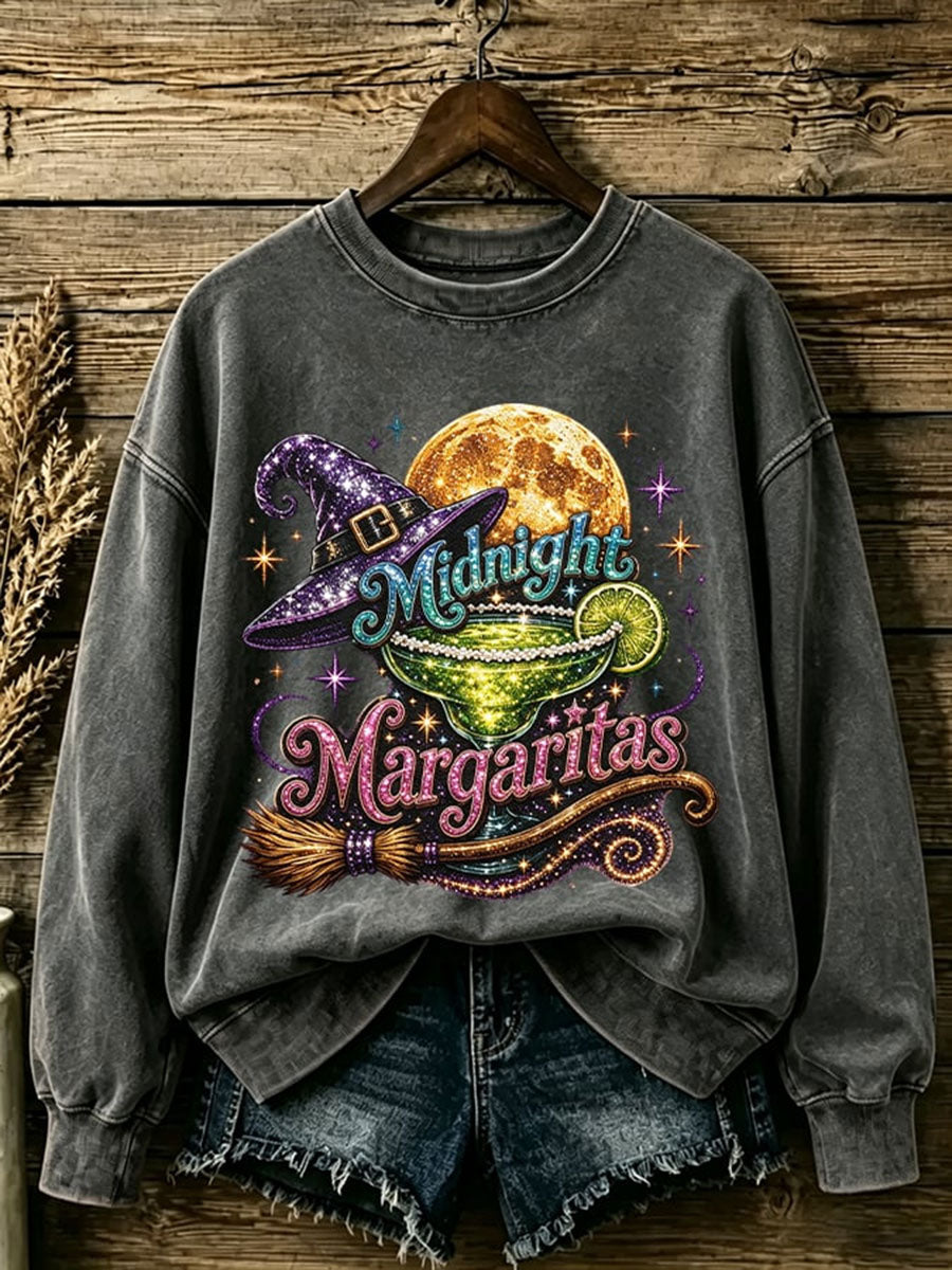 Women's Midnight Margaritas Regular Sweatshirt