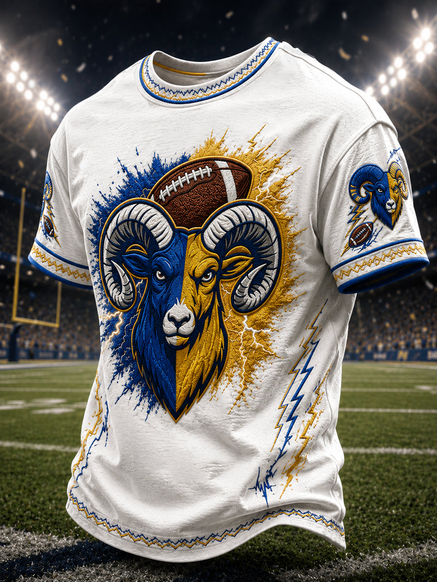 Men's Football Los Angeles Printed T-shirt