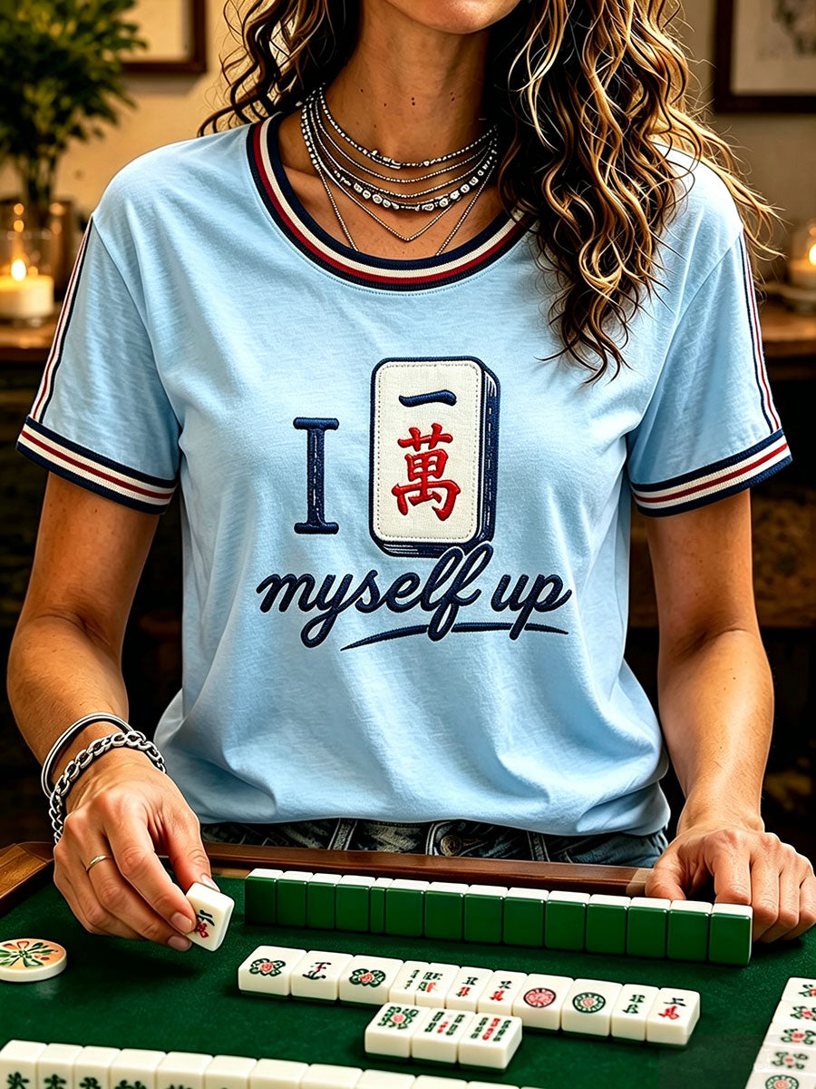 Women's Mahjong Casual T-Shirts