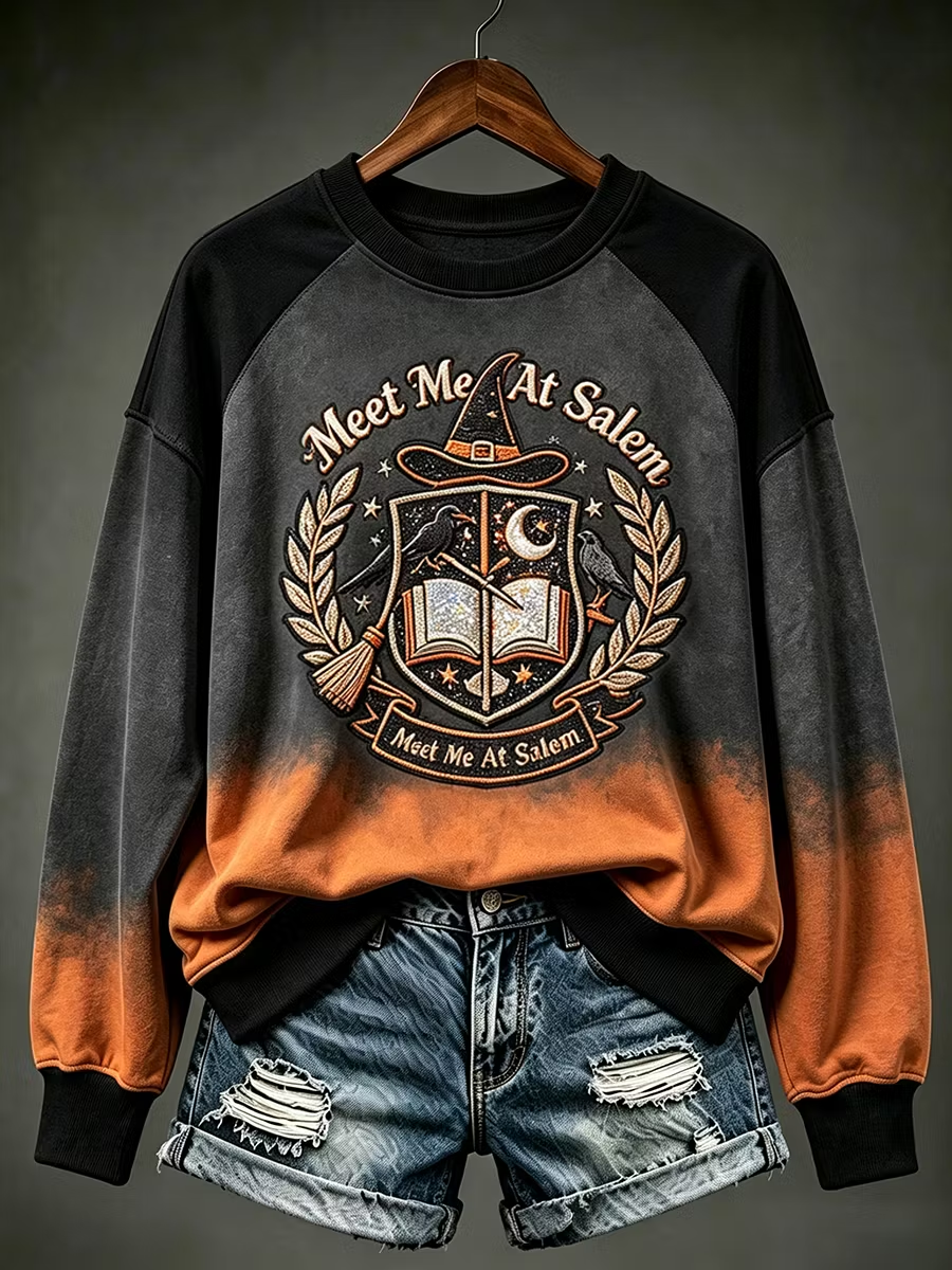 Women's Meet Me At Salem Regular Sweatshirt