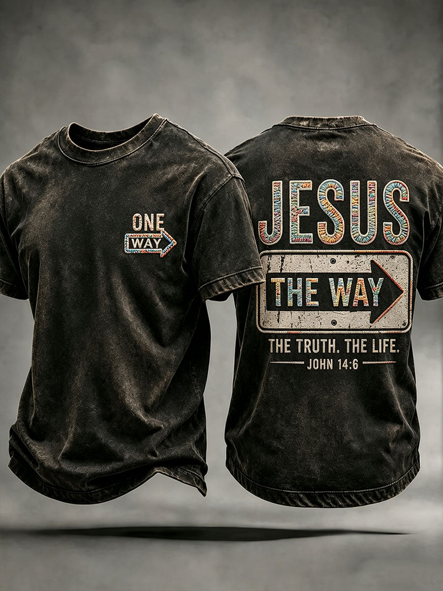 Men's Jesus The Way The Truth The Life T-shirt