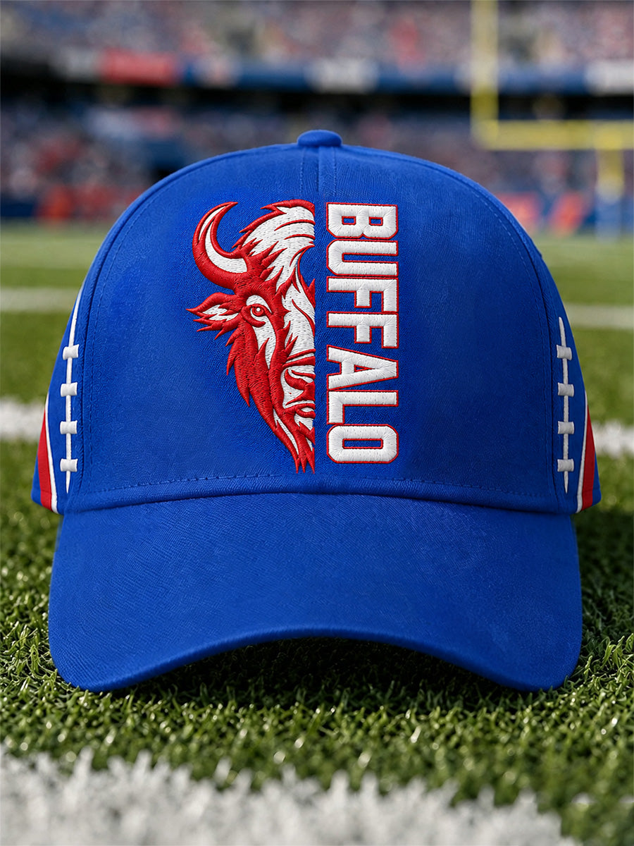 Unisex Football Lover Buffalo Print Hat
