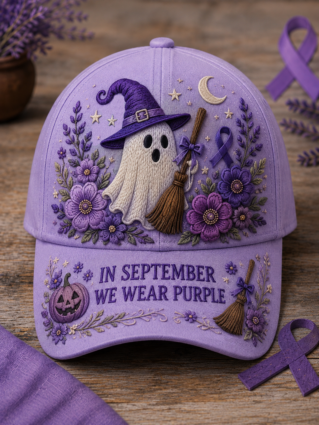 Unisex In September We Wear Purple Hat