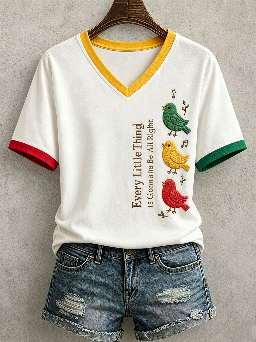 Women's Every Little Thing Is Gonna Be All Right T-shirt