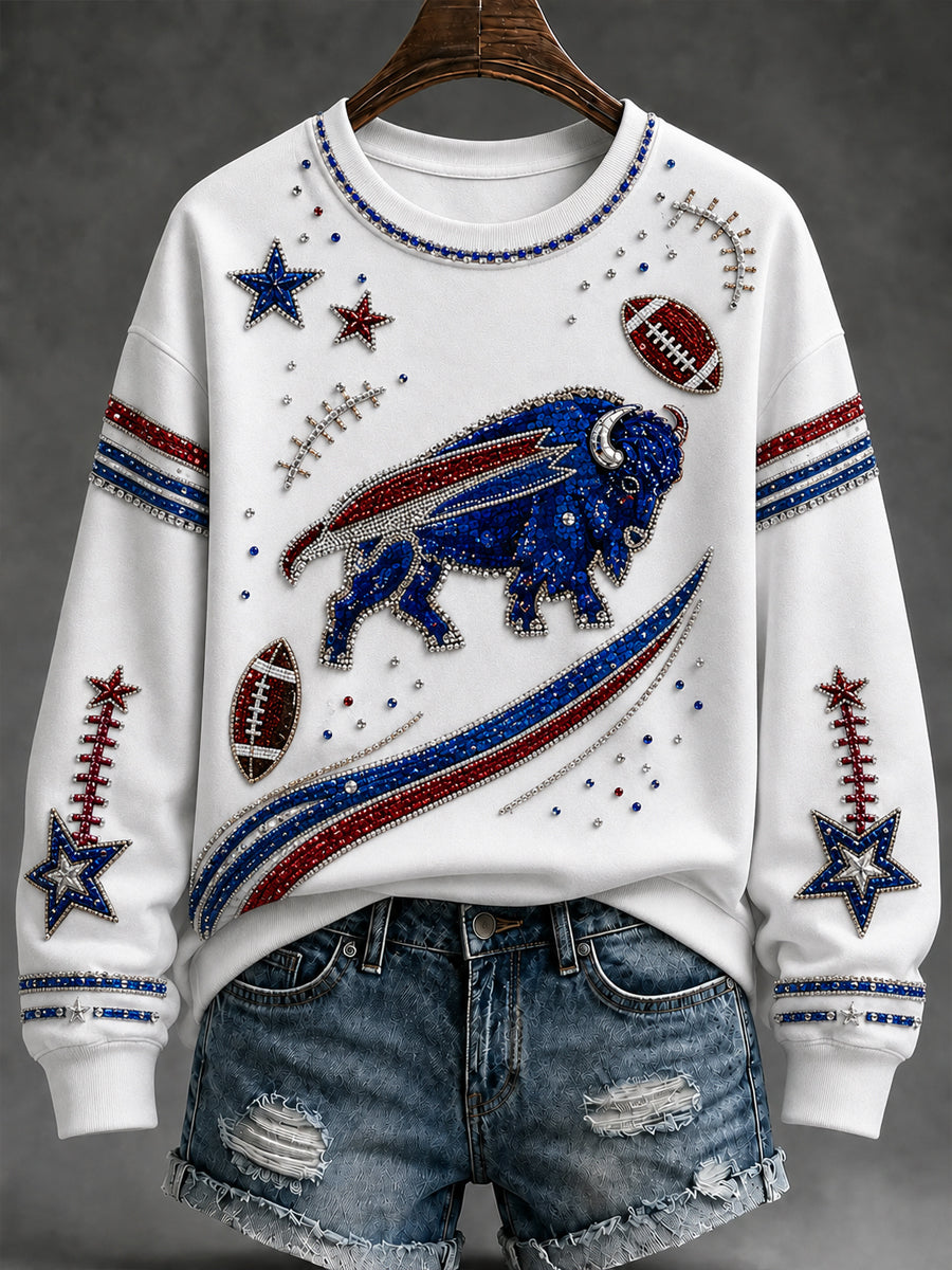 Women's Buffalo Bills Fan Casual Sweatshirt