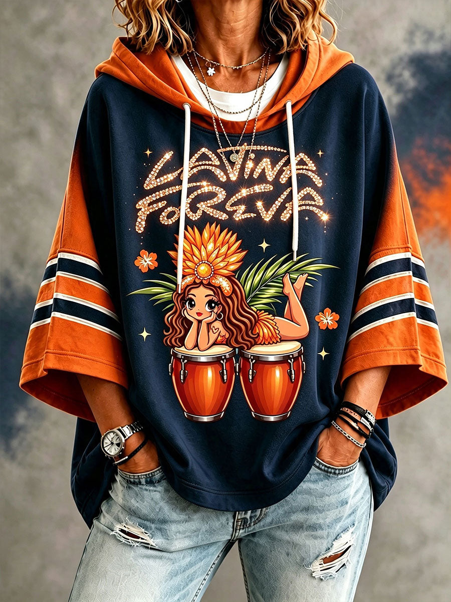 Women’s Latina Forever Short-Sleeve Hoodie