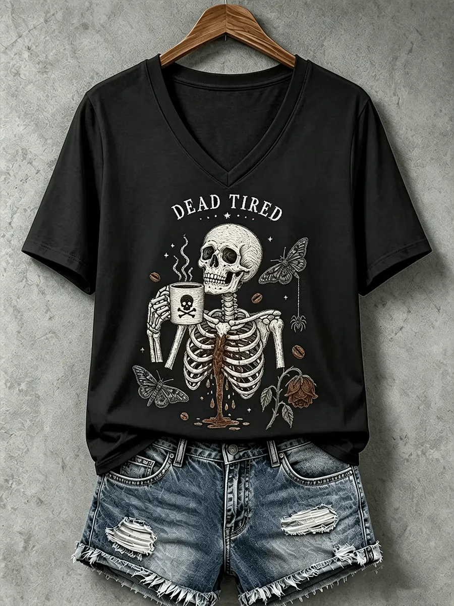 Women's Halloween Short-sleeved T-shirt