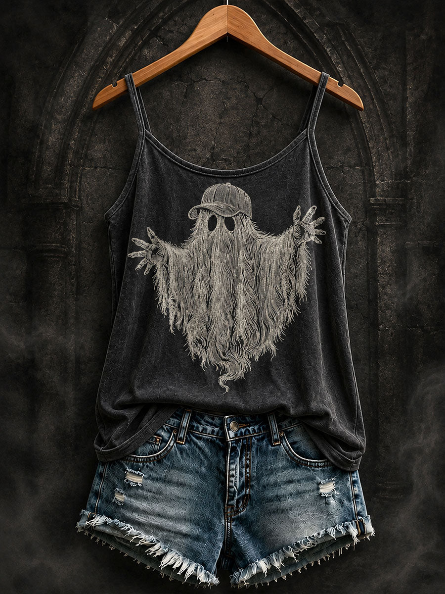 Women's Halloween Gothic Ghost Vests