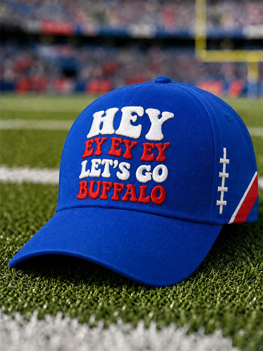Unisex Football Lover Buffalo Print Hat