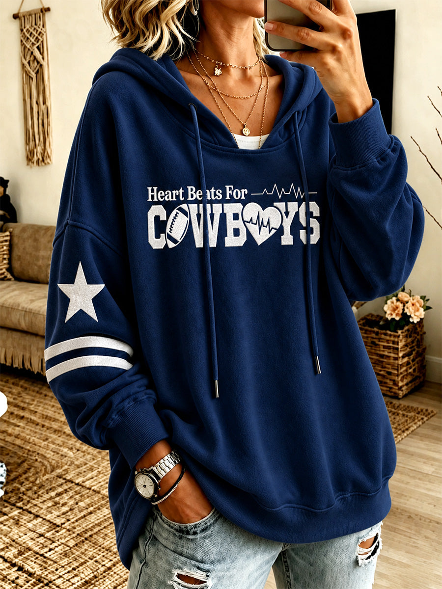 Women's Football Gameday Gift For Football Fans Casual Sweatshirt