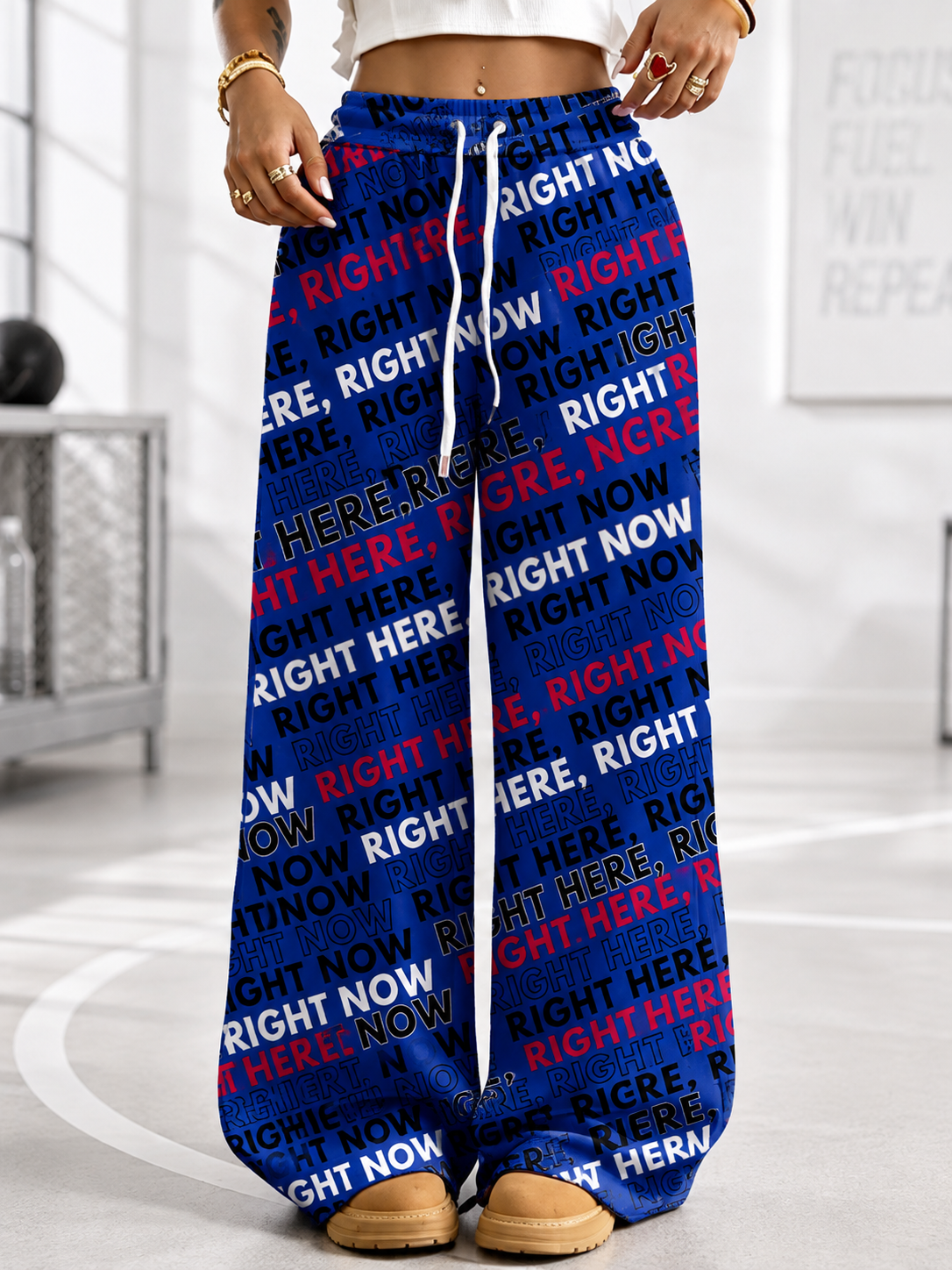 Women's Buffalo Bills Flared Trousers