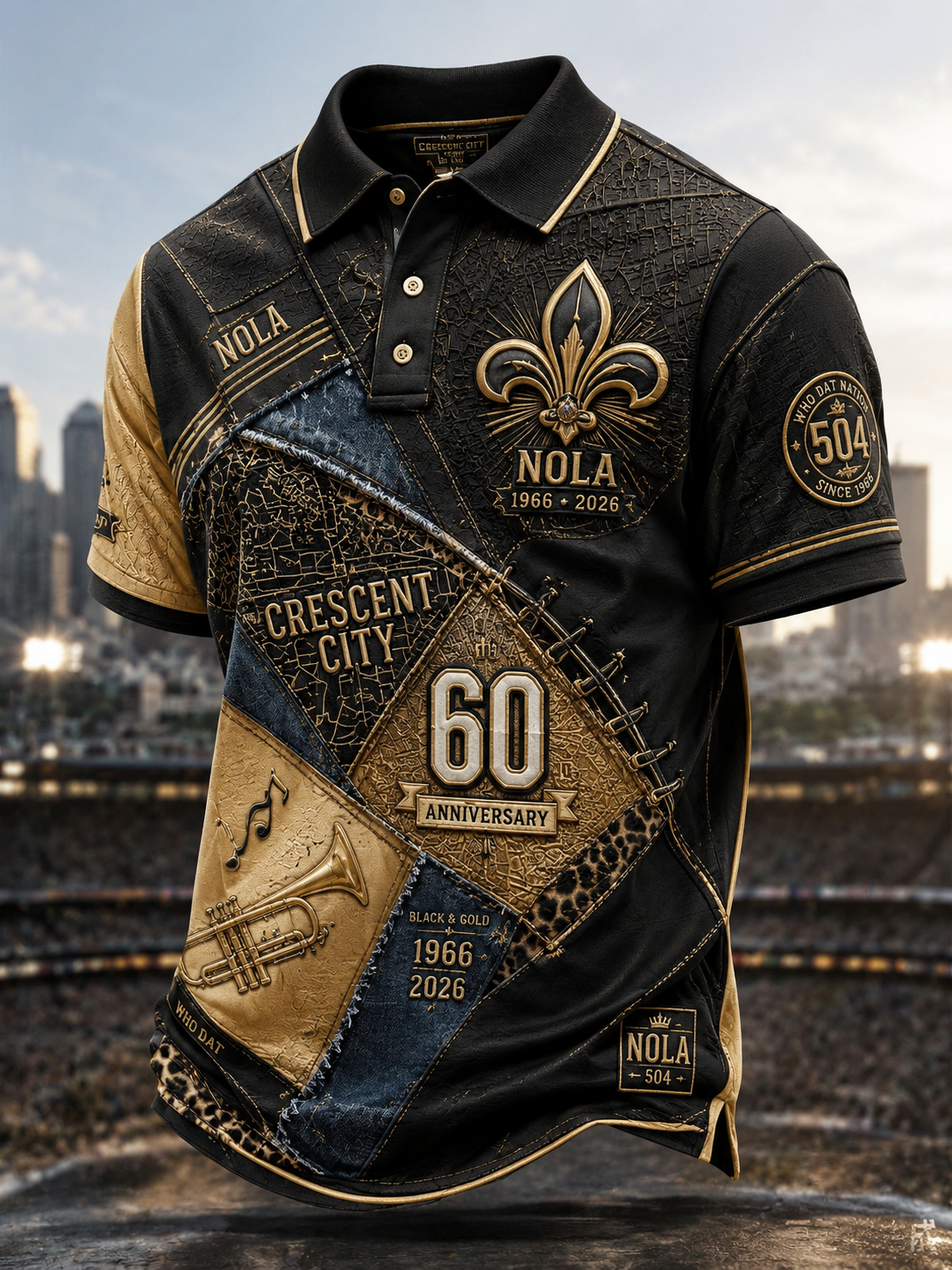Men's New Orleans Saints Short Sleeve Shirt