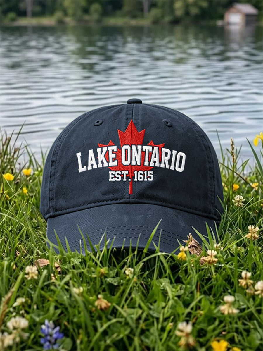Lake Ontario Casual Art Printed Unisex Hat