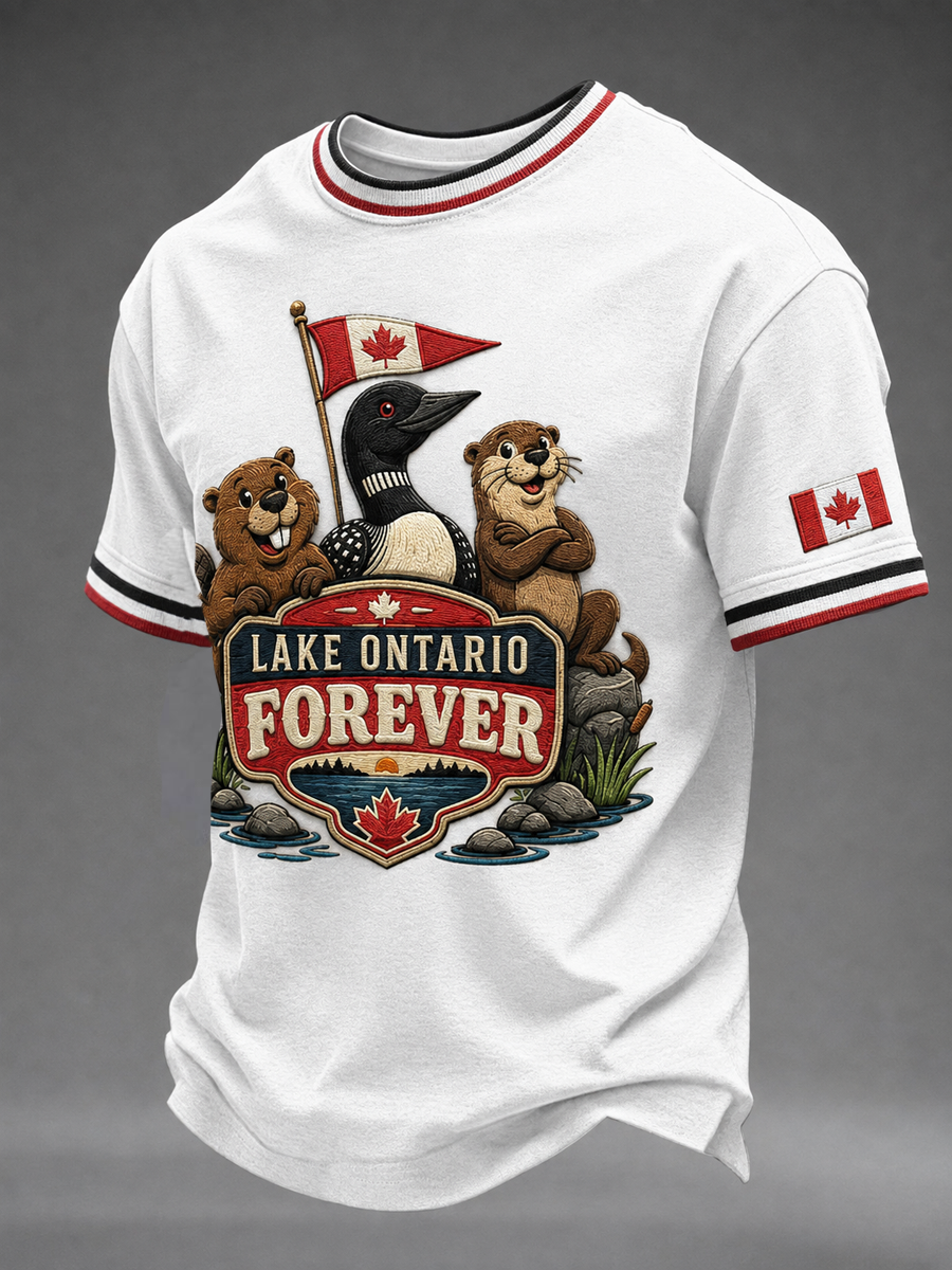 Men's Lake Ontario Forever short sleeves t-shirt