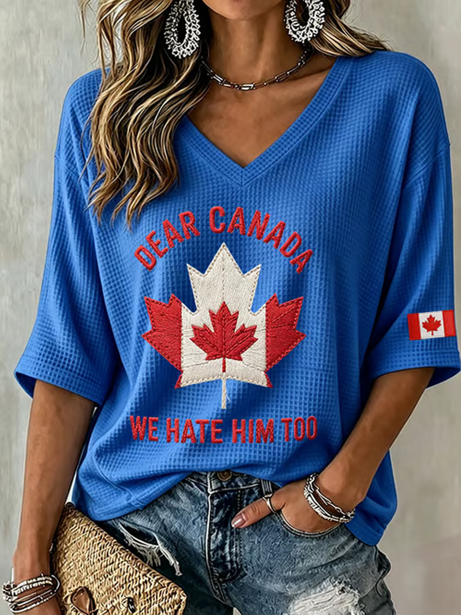 Women's Lake Ontario Waffle T-shirt