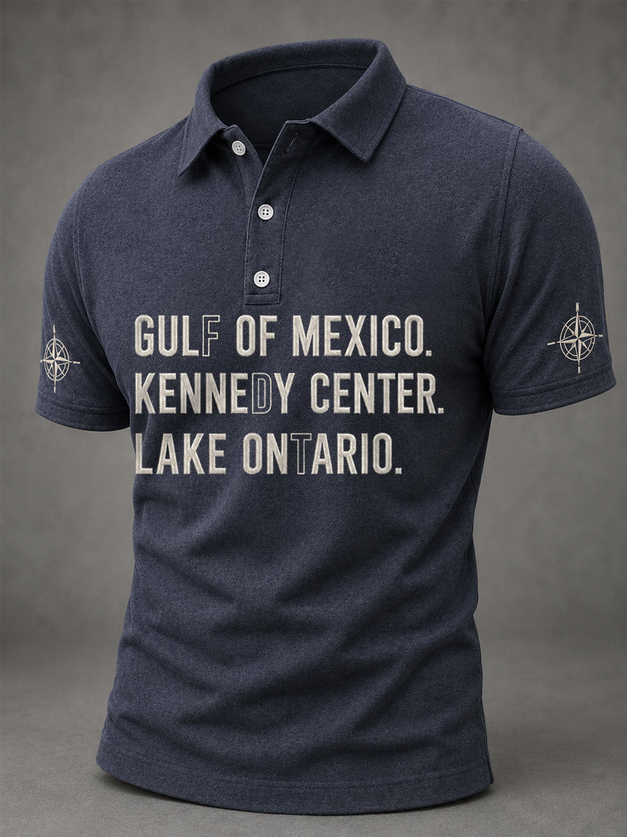 Men's Gulf Of Mexico Kennedy Center Lake Ontario Polo