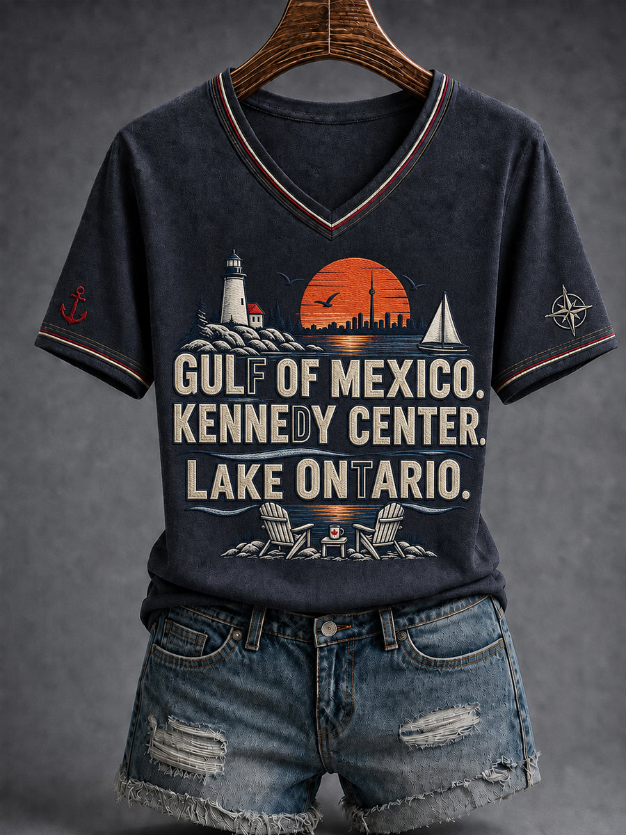 Women's Lake Ontario Always And Forever Short Sleeve T-shirt