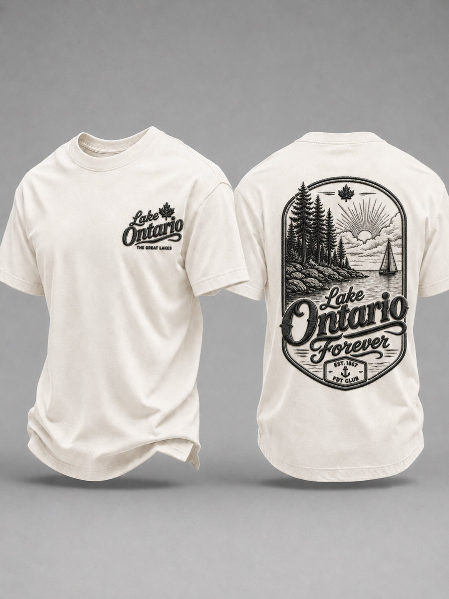 Men's Lake Ontario Always And Forever Short Sleeve T-shirt