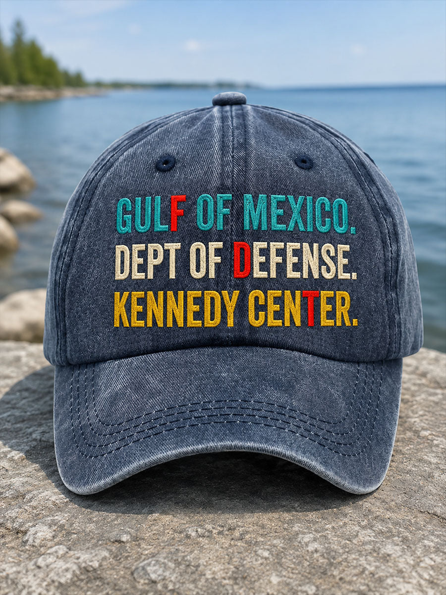 'gulf of mexico dept of defense kennedy center' unisex hats