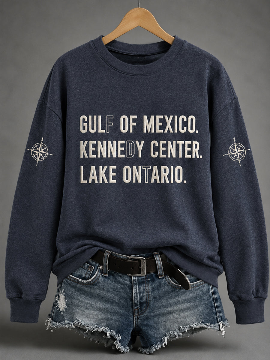 Women's FDT Gulf Of Mexico Kennedy Center Lake Ontario Sweatshirt