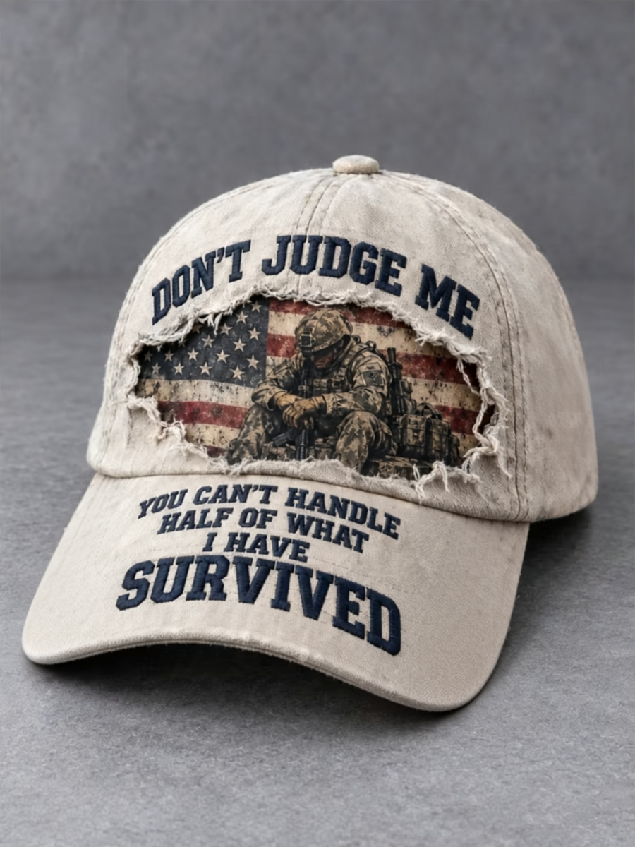 Unisex U.S. Veteran Printed Hat