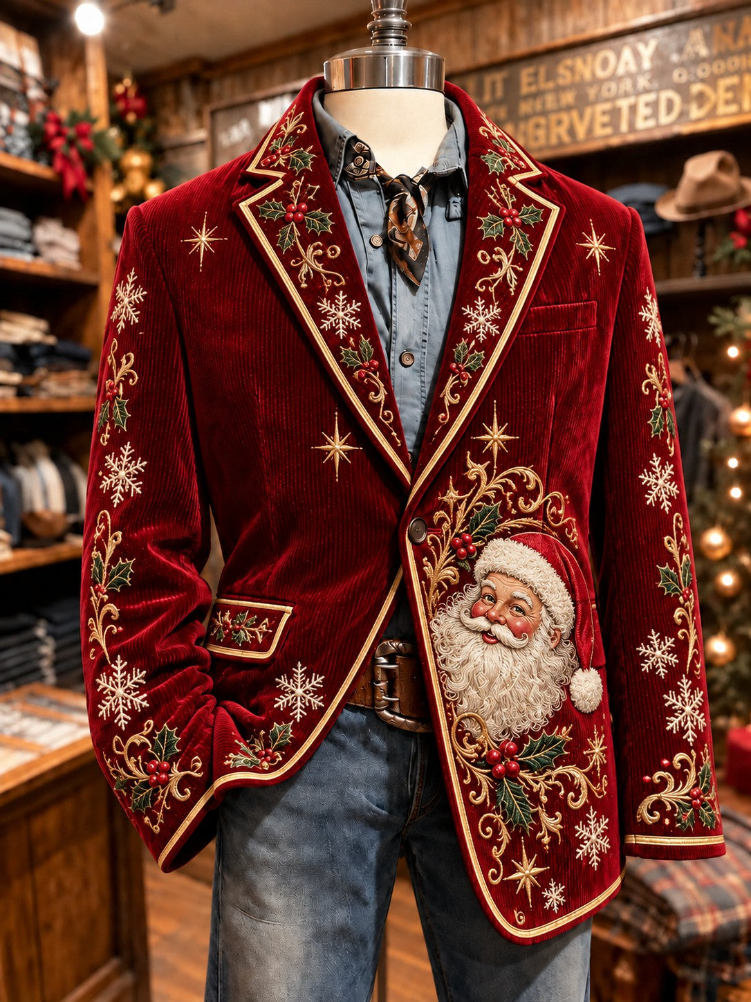 Men's Christmas Suit Jacket