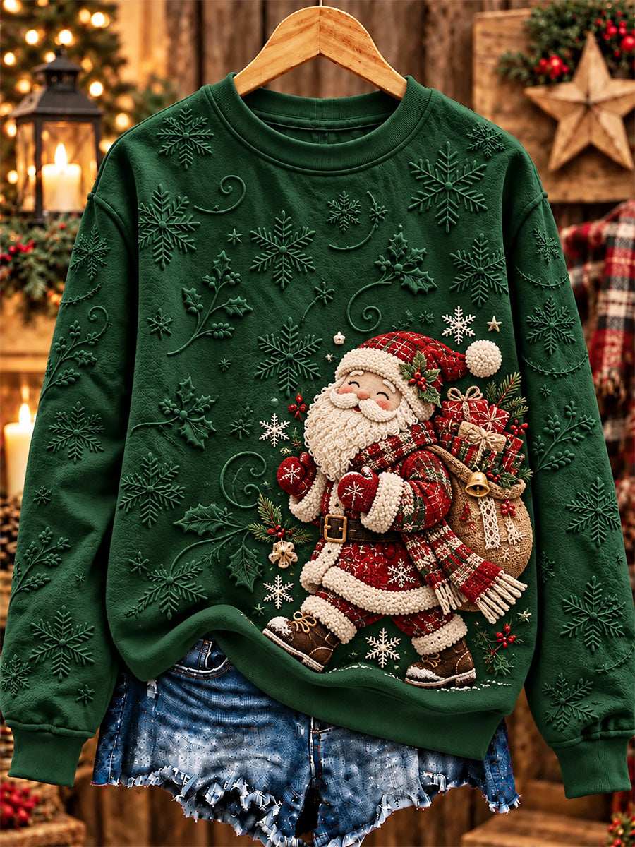 Women's Christmas Print Sweatshirt