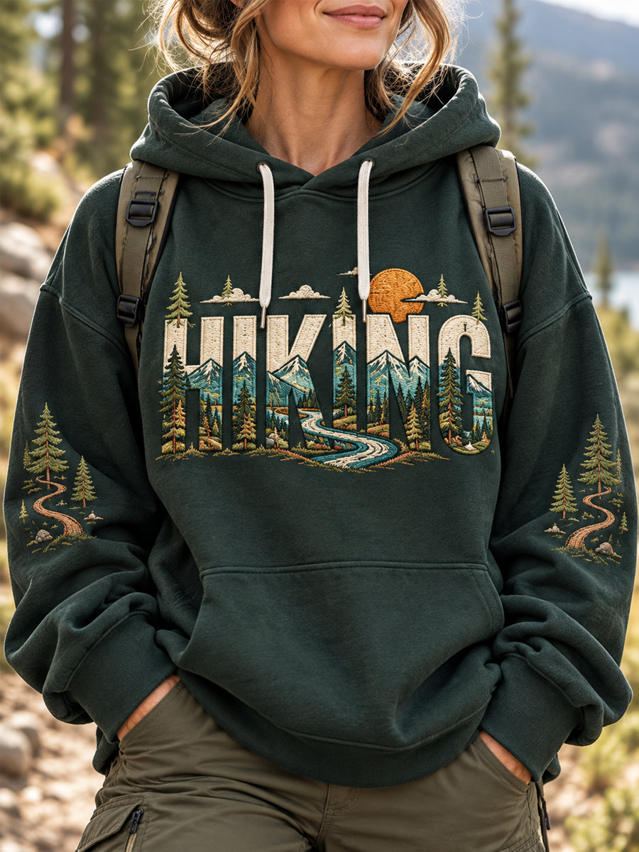 Women's Hike Lovers Casual Hoodie