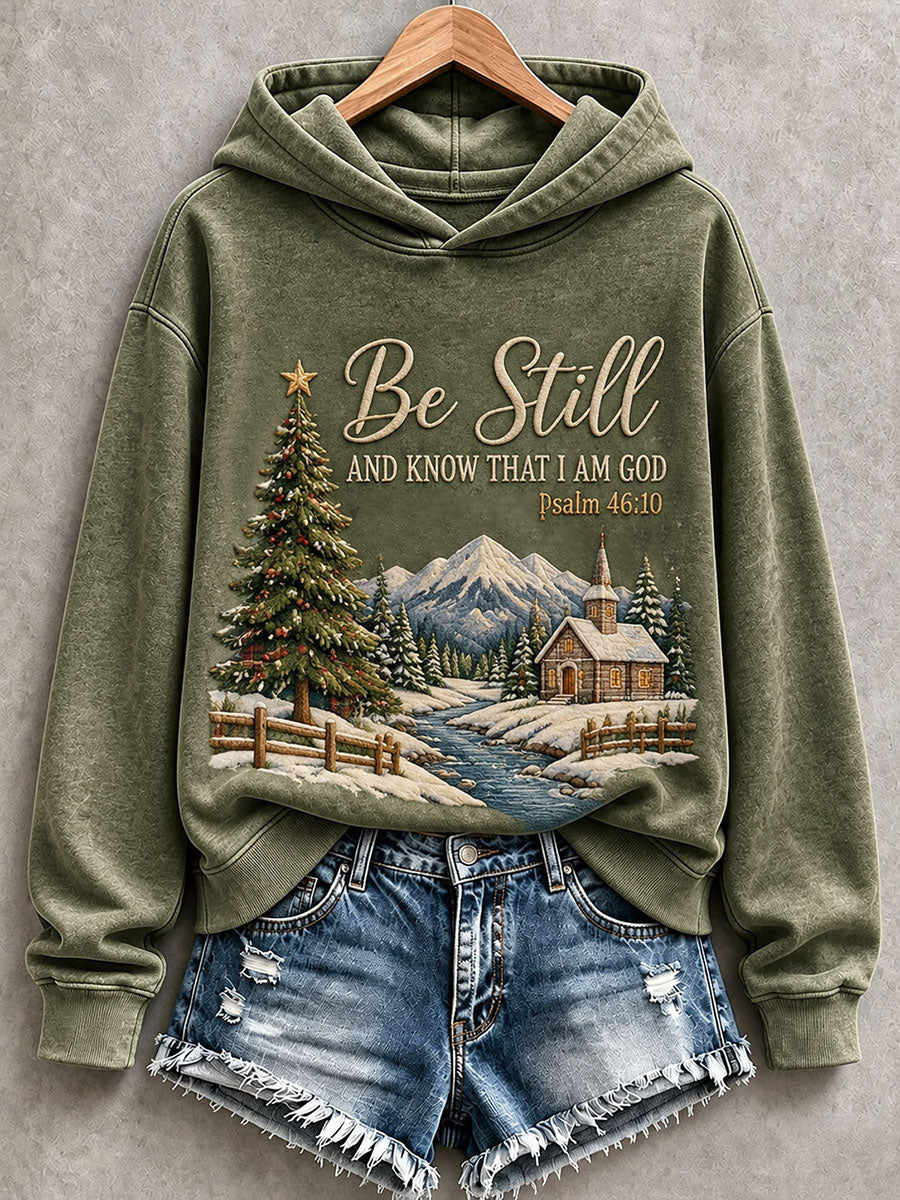 Women's Be Still And Know That I Am God Hoodie