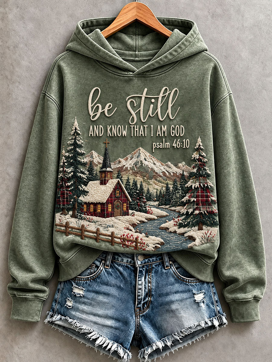 Women’s Be Still And Know That I Am God Hoodie