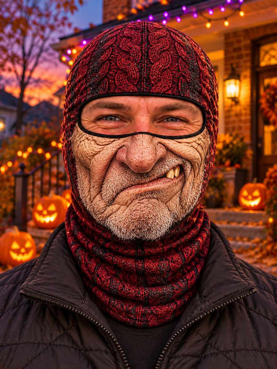 Funny And Wacky Full-Face Balaclava Hood