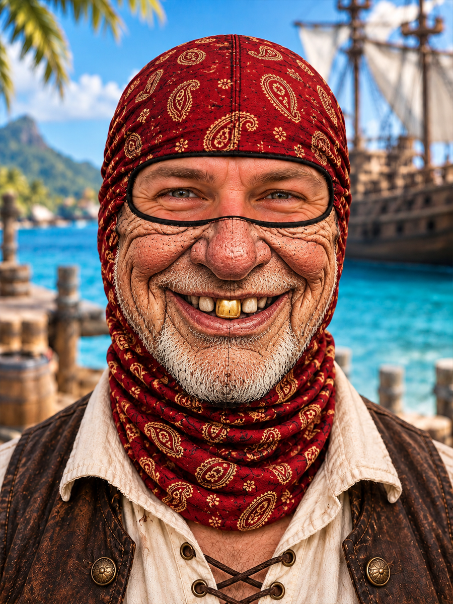 Funny And Wacky Full-Face Balaclava Hood
