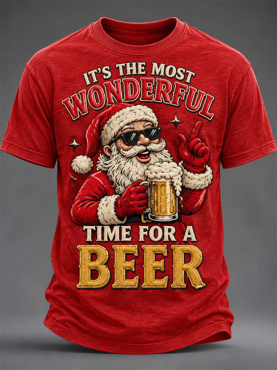 Men's Christmas Print Tee