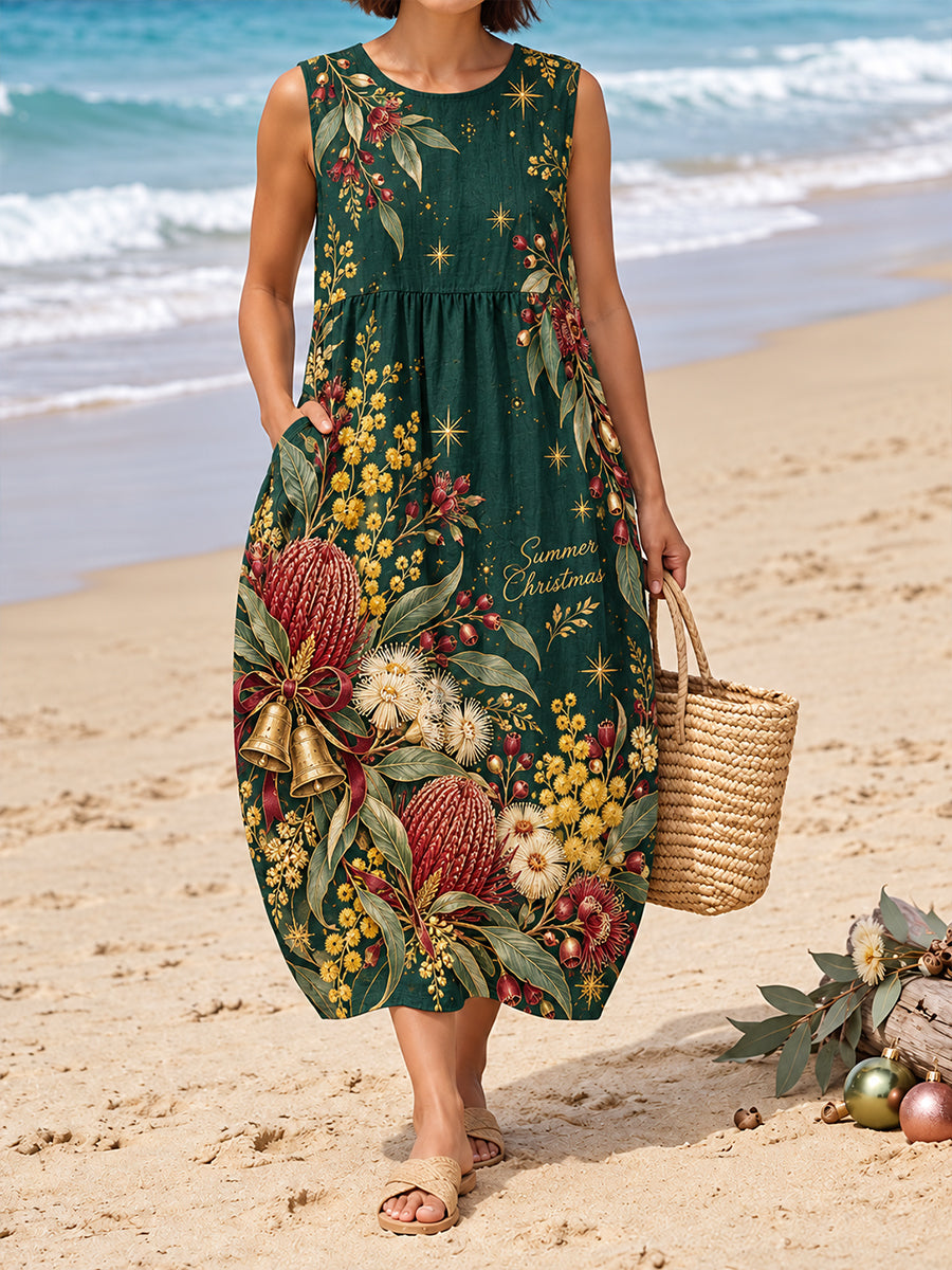 Women's Christmas In Australia Casual Dress