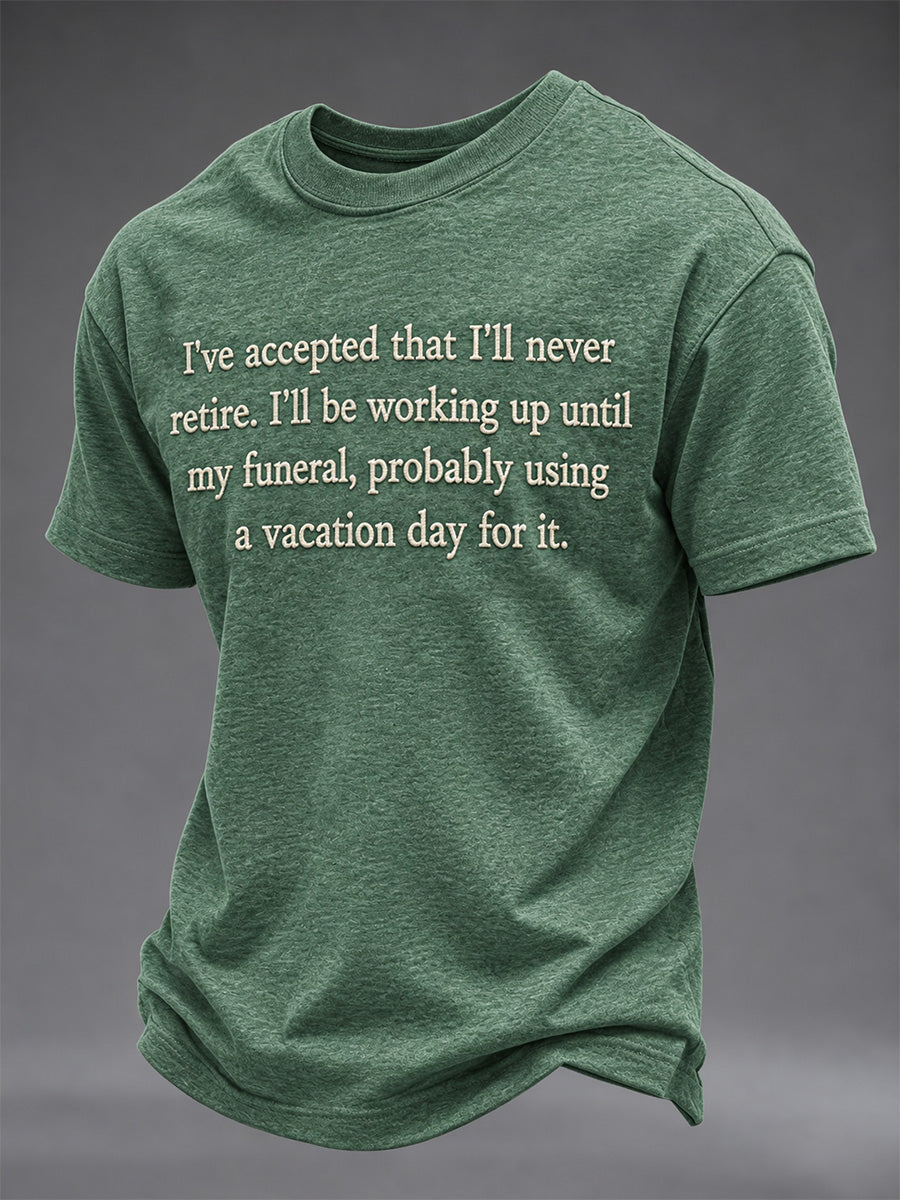 Men's Sassy & Sarcastic Funny Graphic Print Tee