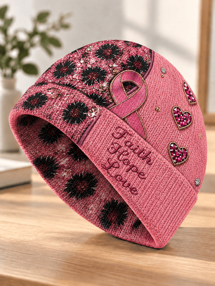 Unisex Breast Cancer Awareness Hat