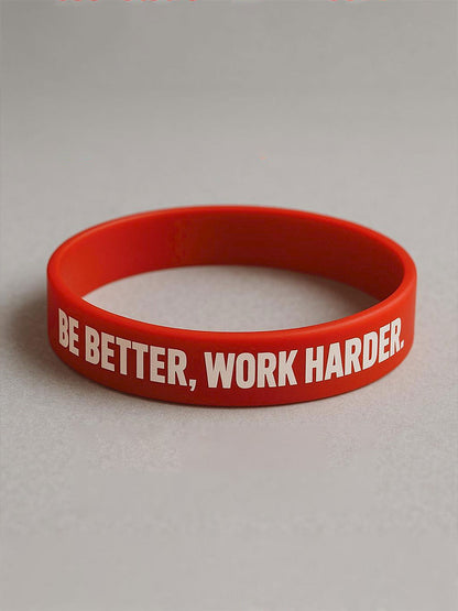 Work Harder Be Better Memorial  Bracelet
