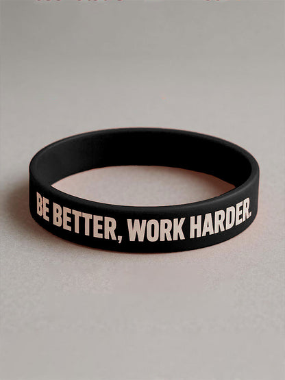 Work Harder Be Better Memorial  Bracelet