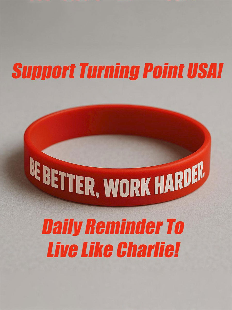 Work Harder Be Better Memorial  Bracelet