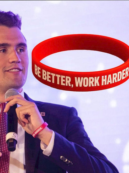Work Harder Be Better Memorial  Bracelet