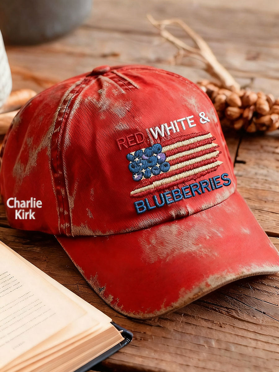 Unisex 'Red White & Blueberries' hat
