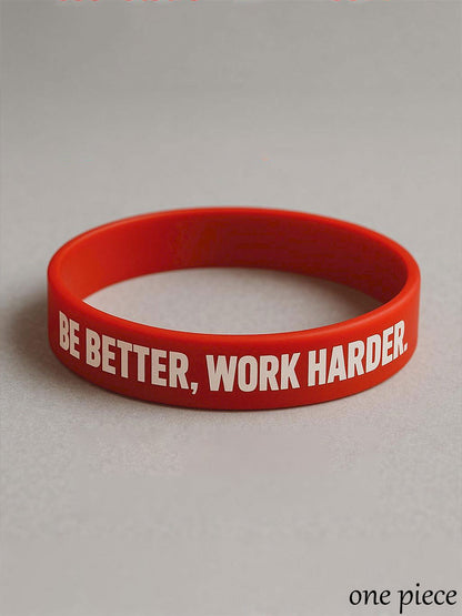 Work Harder Be Better Memorial  Bracelet